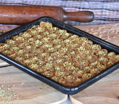 Little Kadaifi of Giannena - Syrup Desserts Pastry Wholesale, Desserts Wholesale, Desserts in Pan, Family Desserts, Sirup Desserts, Desserts in Bowl, Atomic Desserts, Pastry, Cakes