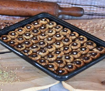 Rolled Baklava Chocolate nest - Syrup Desserts Pastry Wholesale, Desserts Wholesale, Desserts in Pan, Family Desserts, Sirup Desserts, Desserts in Bowl, Atomic Desserts, Pastry, Cakes